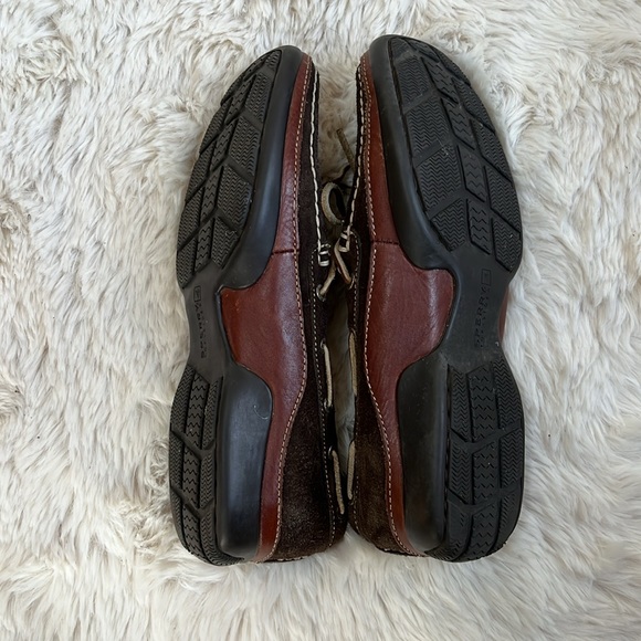 Sperry Top-Sider Women's Suede/Leather Boat Shoe 9710120 F-6 CH08~Brown~Sz 8.5 - Picture 7 of 9